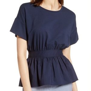 🟢NWT🟢 Halogen Peplum Top